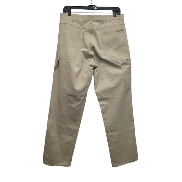 Haggar Generations Mens 38X34 100% Cotton Multi Pocket Flat Front Pants - Picture 3 of 5